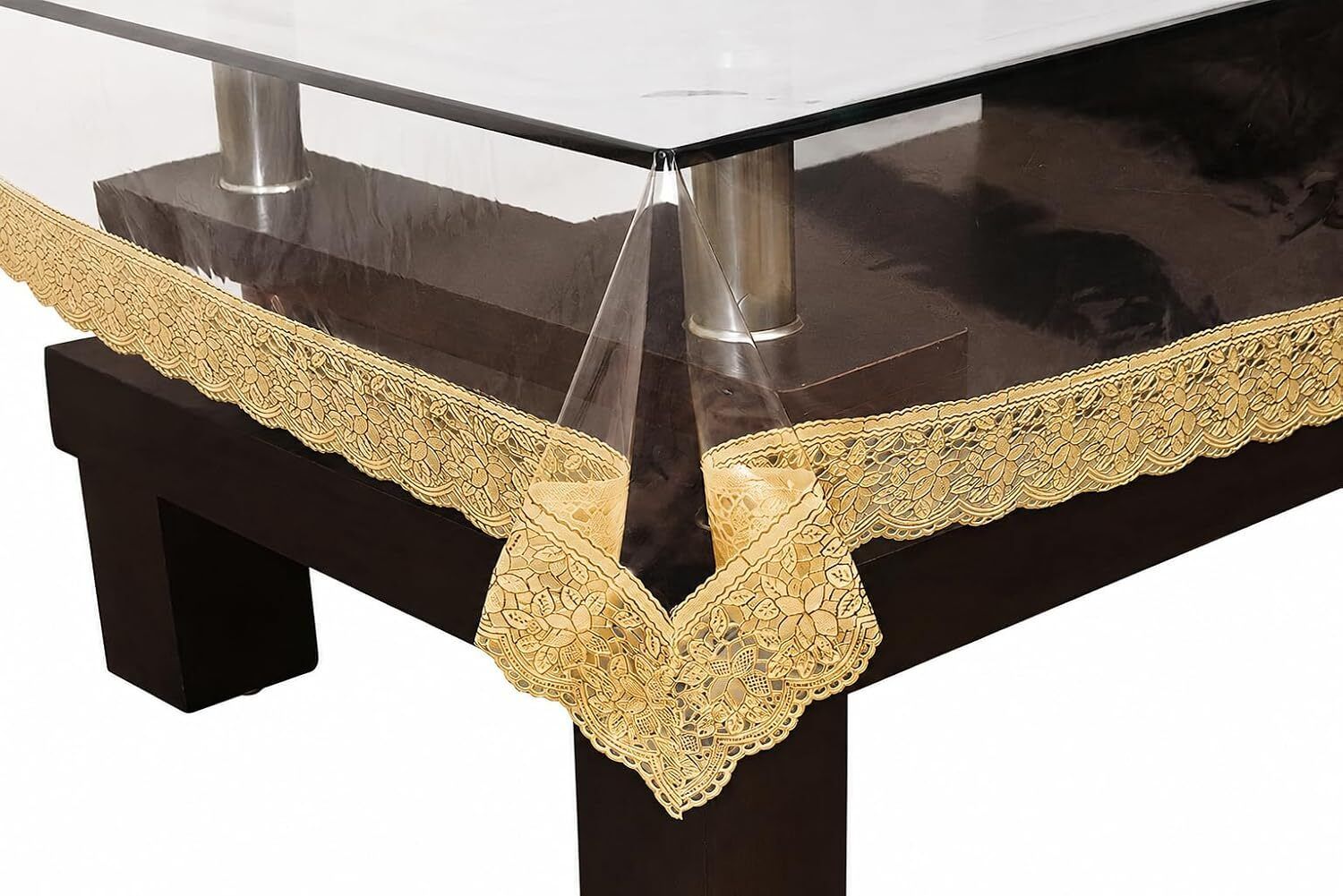 dnp PVC 4 Seater Floral Table Cover-picture-44