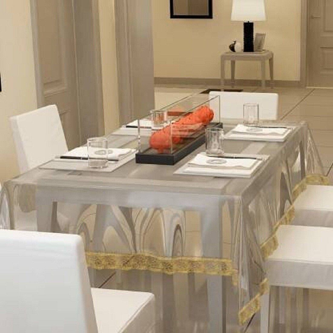 Solid 6 Seater Table Cover-image-9