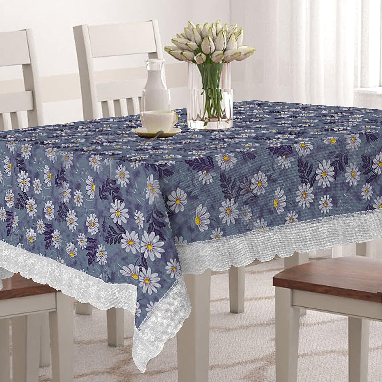 Floral 6 Seater Table Cover