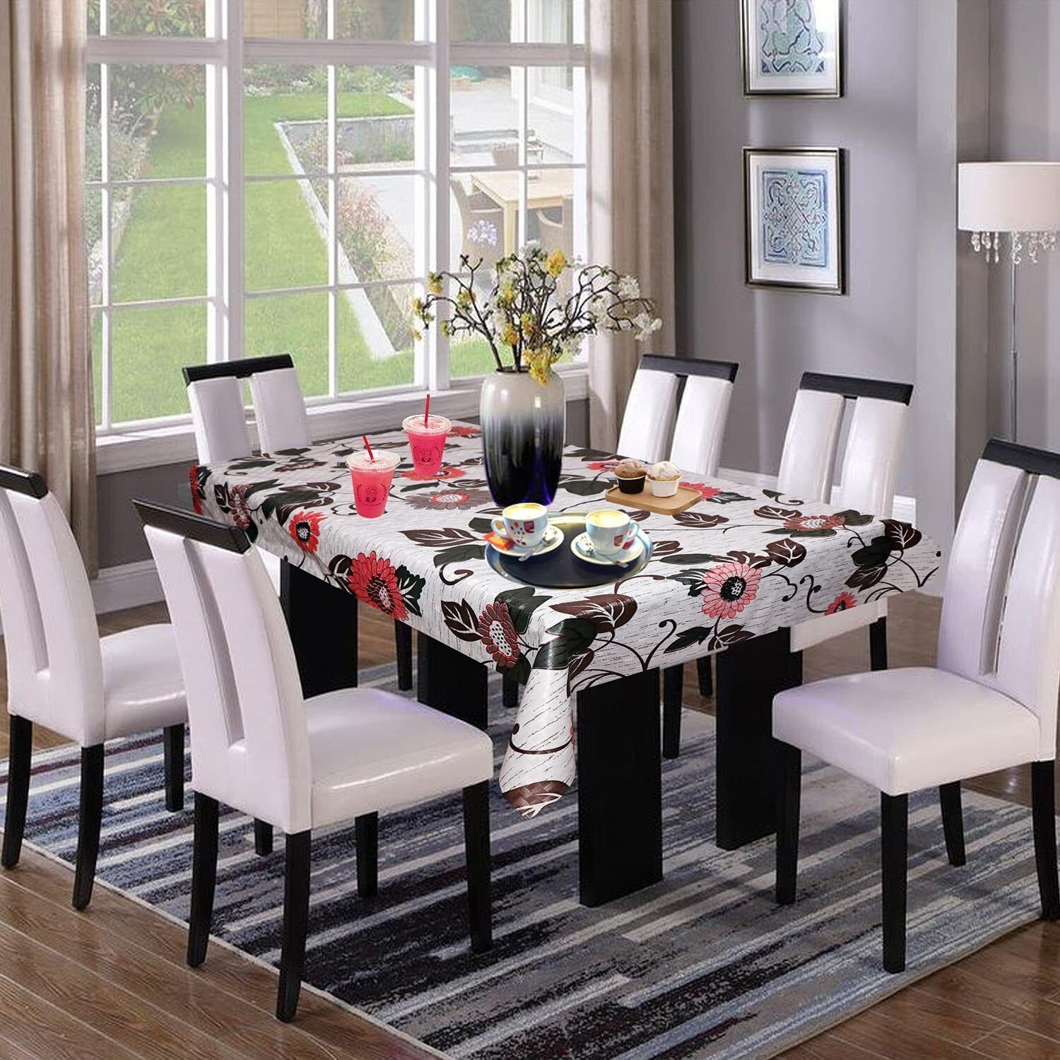 Floral 6 Seater Table Cover-image-10