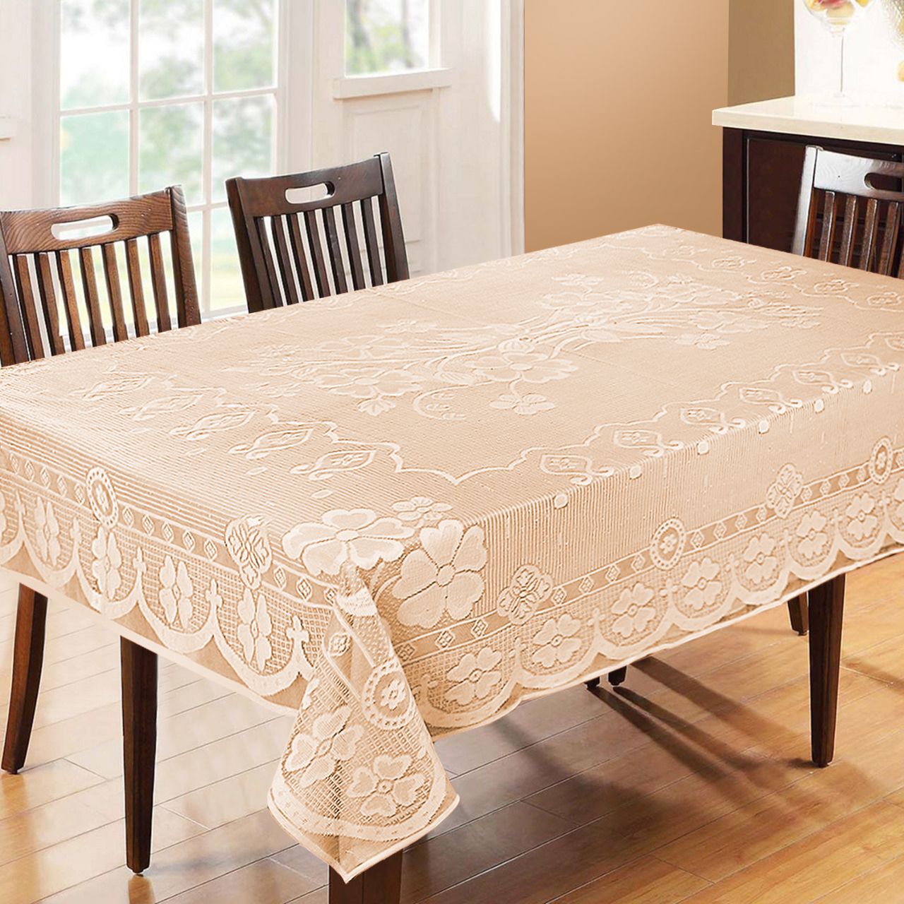 Solid 6 Seater Table Cover-image-6