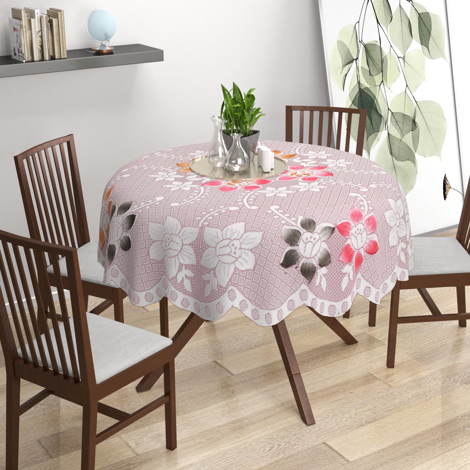 croox Floral 2 Seater Table Cover-picture-18