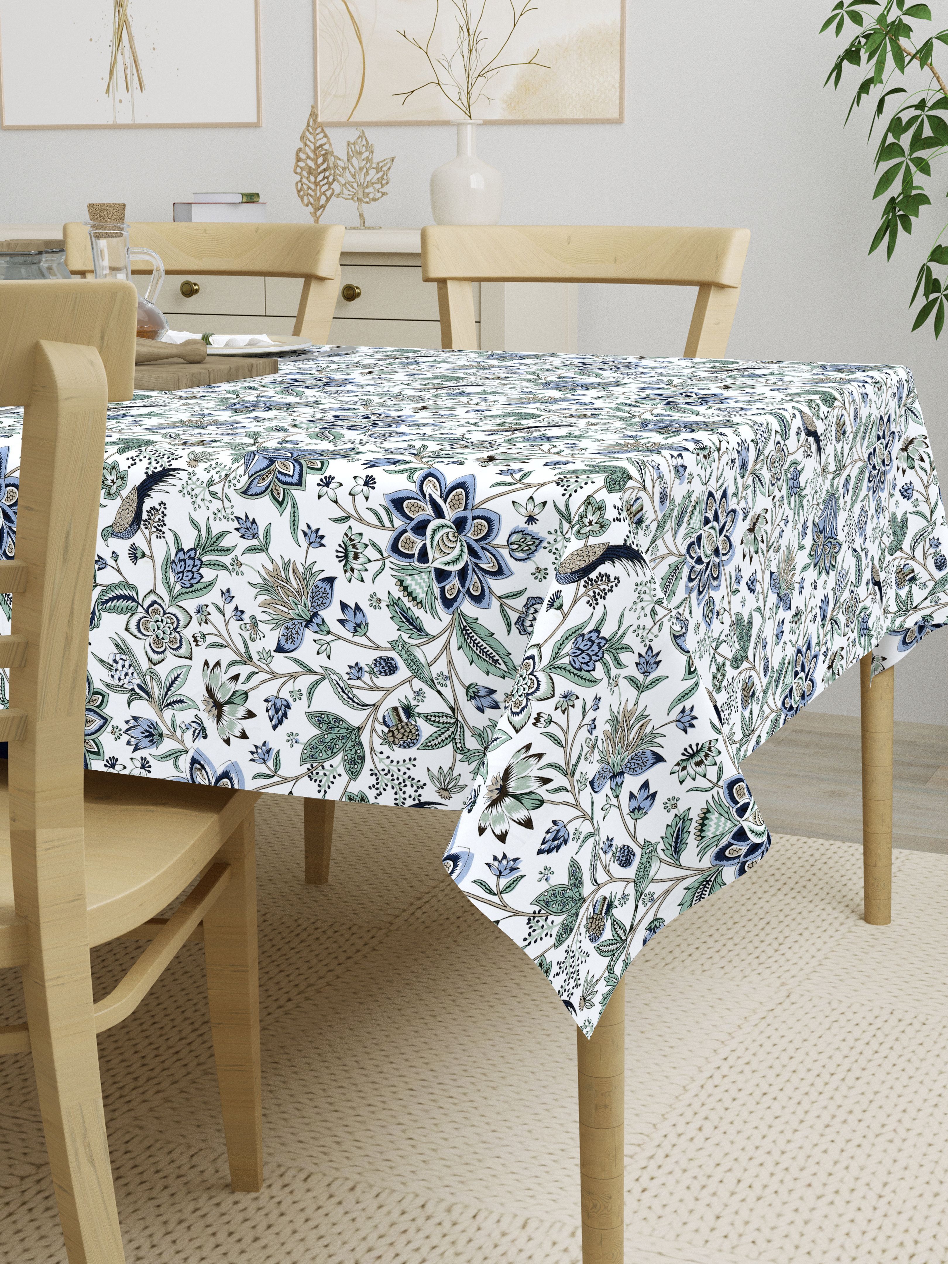flipkart smartbuy Cotton 4 Seater Printed Table Cover-picture-37