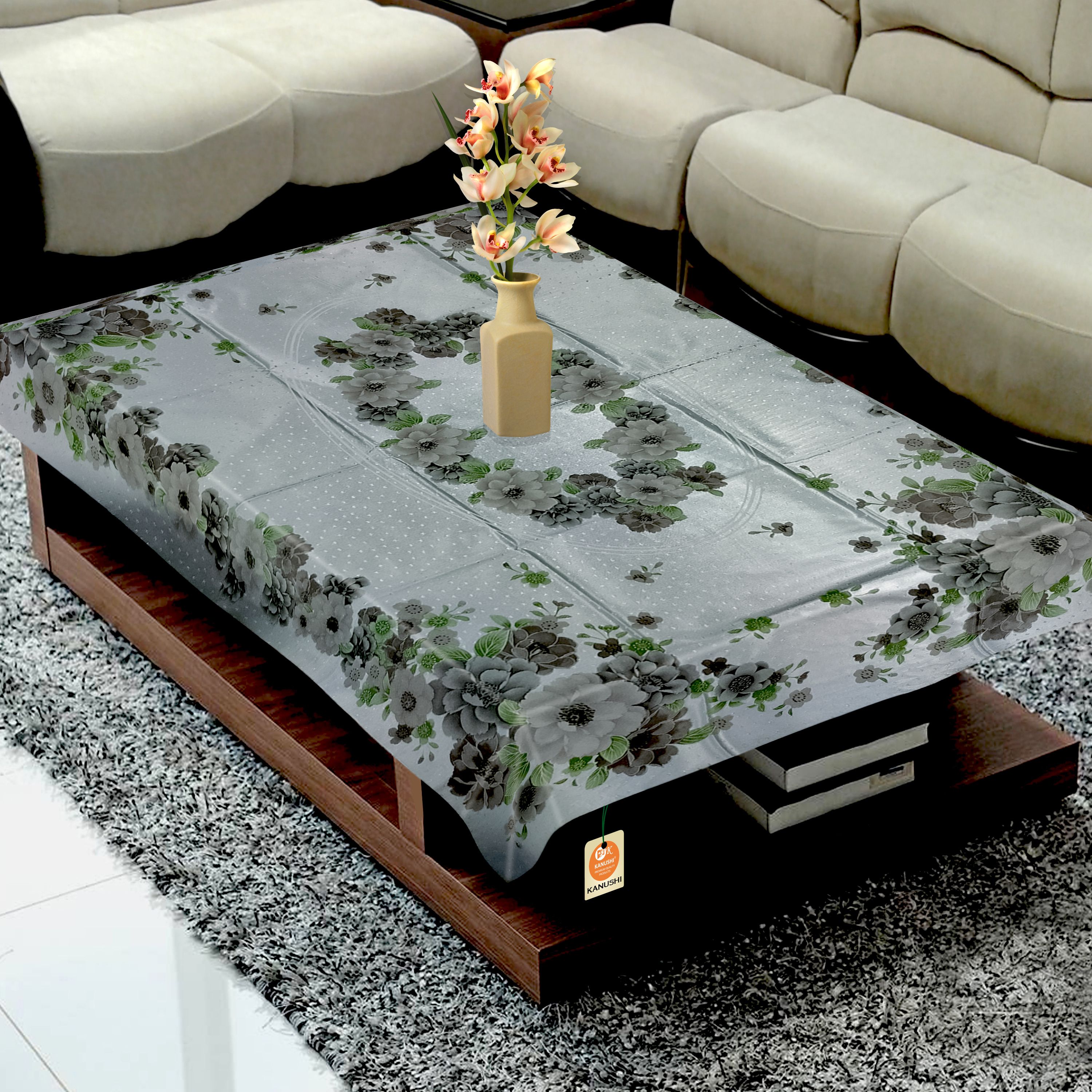 Floral 4 Seater Table Cover-image-44