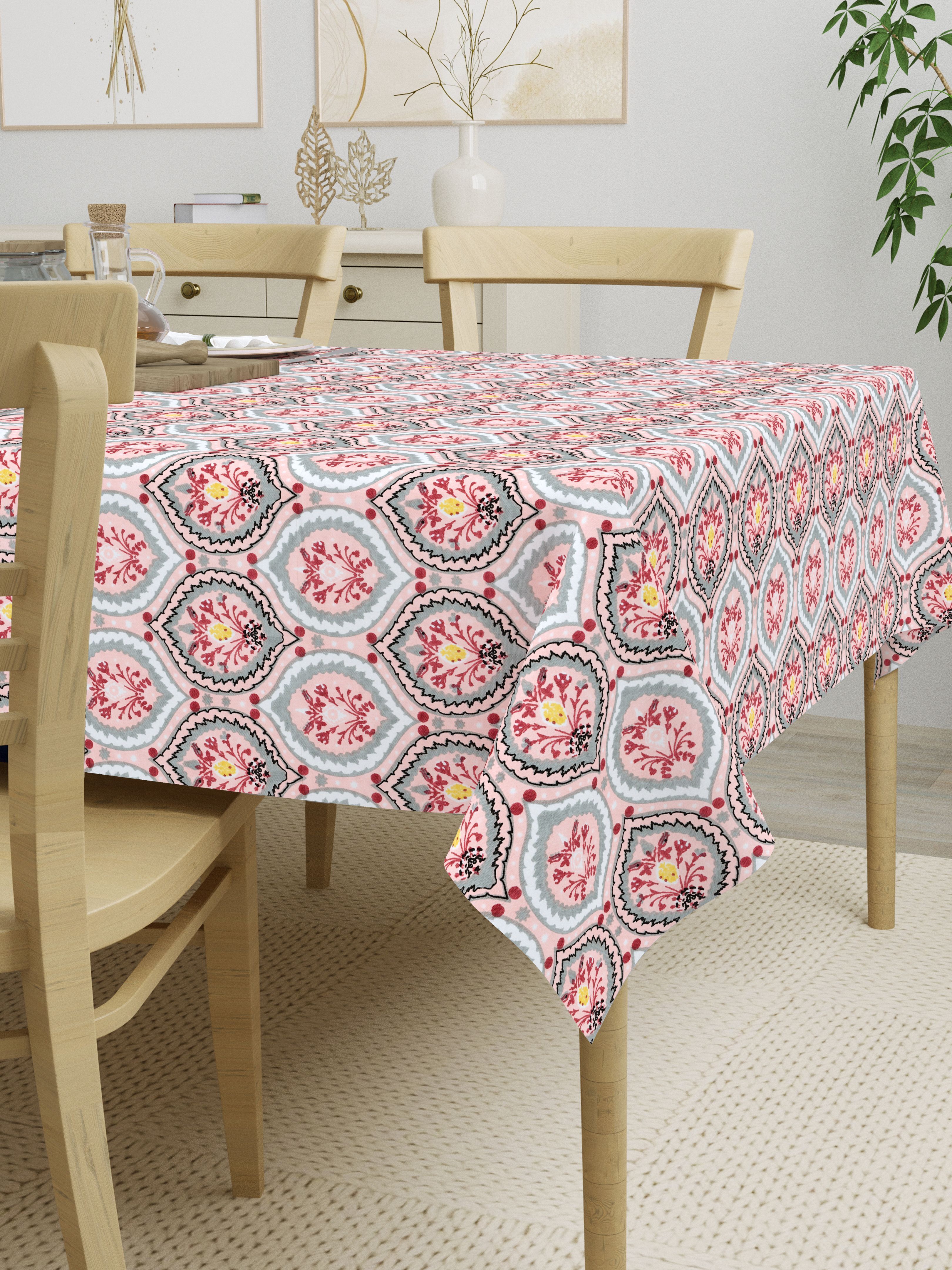 flipkart smartbuy Cotton 4 Seater Printed Table Cover-picture-34