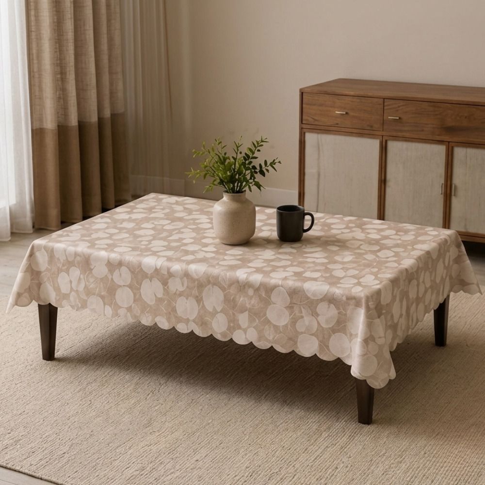 kuiyt PVC 4 Seater Floral Table Cover-picture-48