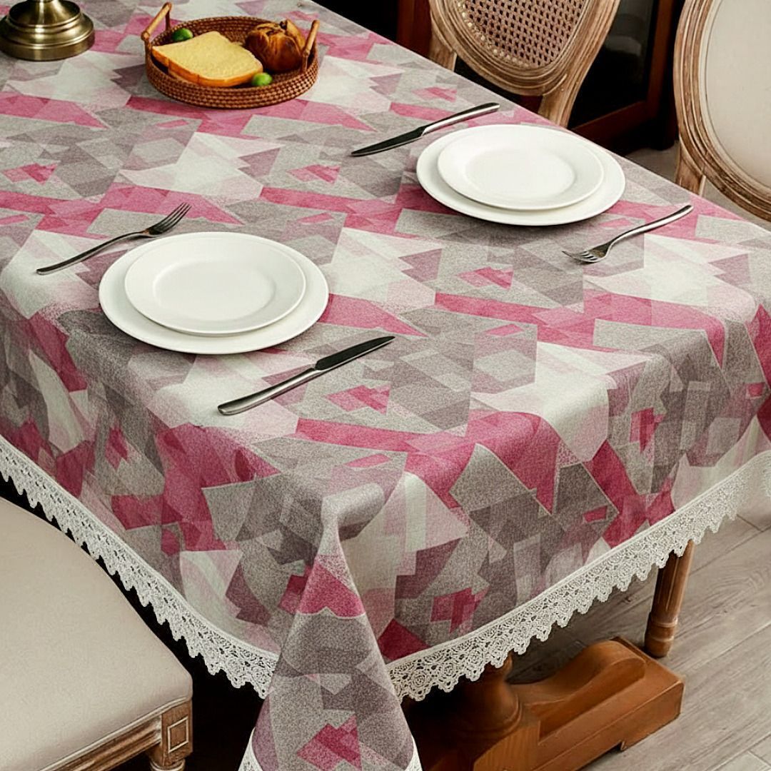 dreamworld PVC 6 Seater Printed Table Cover-picture-4