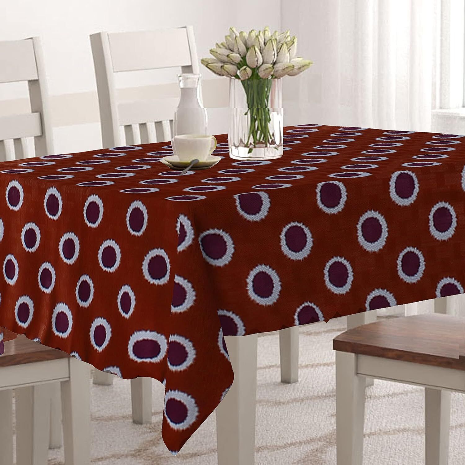 Floral 6 Seater Table Cover-image-12