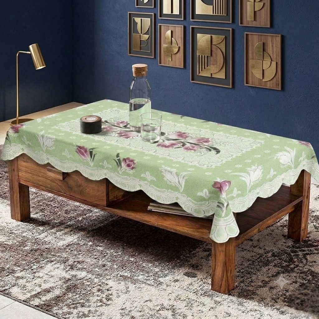 dpa Cotton 4 Seater Floral Table Cover-picture-4
