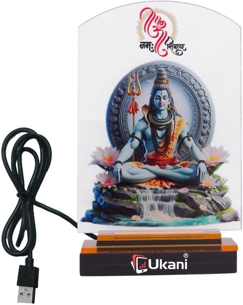 ukani UV Print USB SHIVJI Lamp for Car/Office/Desktop/Table Top Table Lamp-picture-34