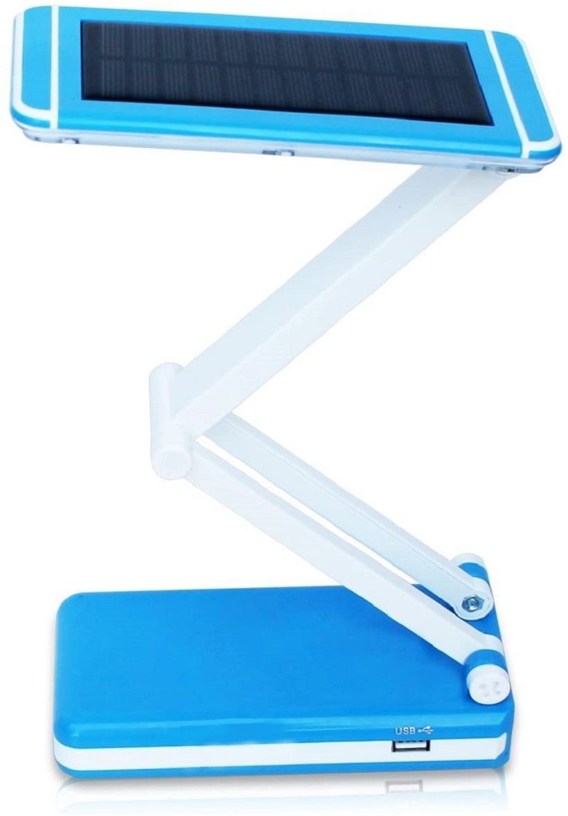 akr Powerful Recahrgeable LED Lamp With Attached Solar Panel 36 SMD Desk lamp Study Lamp-picture-26
