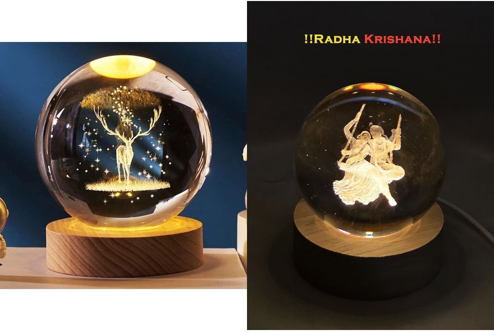 Decorative Night Light Crystal Diamond Table Lamp Table Lamp-image-30