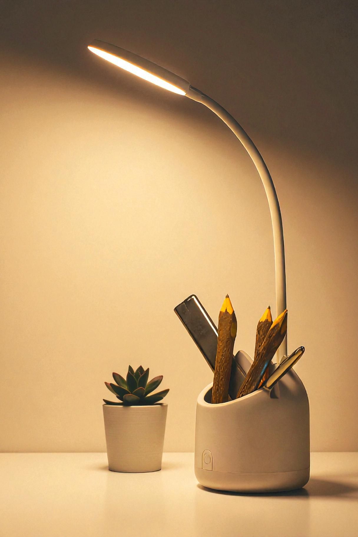 Portable Rechargeable LED Study Lamp for Students 3 Color Mode with Touch Sensor Study Lamp-image-20