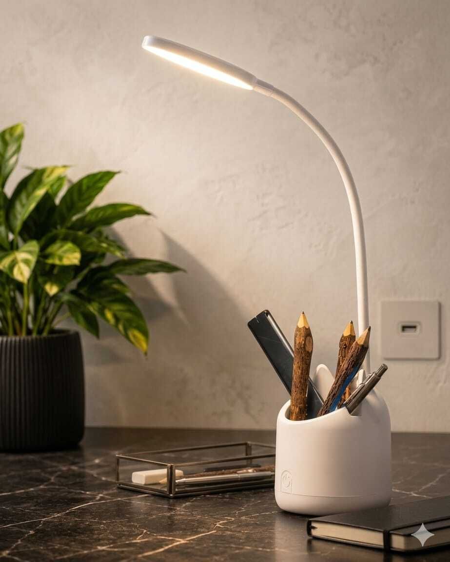 tandmhomeappliances Rechargeable LED Touch Control Table Lamp with 3 Brightness Levels,USB Charging. Study Lamp-picture-40