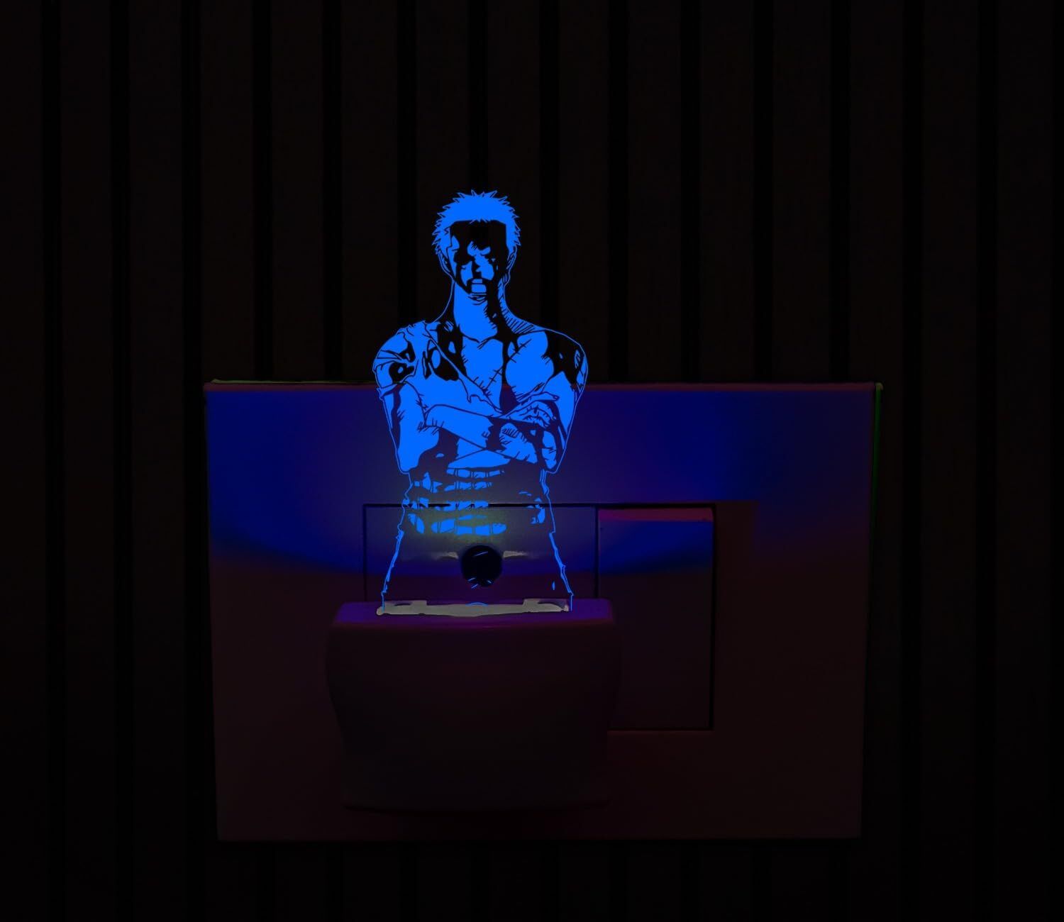 Anime Roronoa-zoro665 Plug Night Lamp with Automatic Color Change Light Night Lamp-image-49