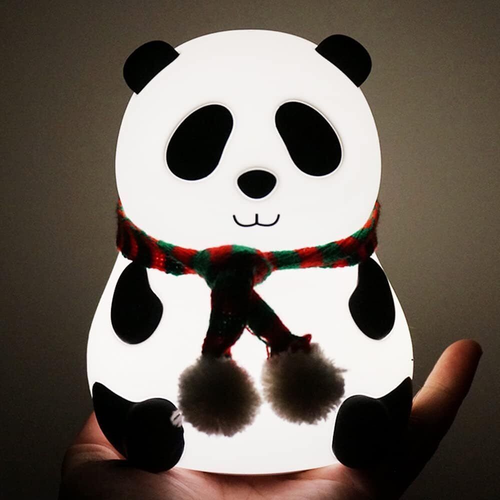 ablue clipper Night Light Cute 7 Color Panda Nursing Light Non-flickering Eye-caring Lamp Night Lamp-picture-11