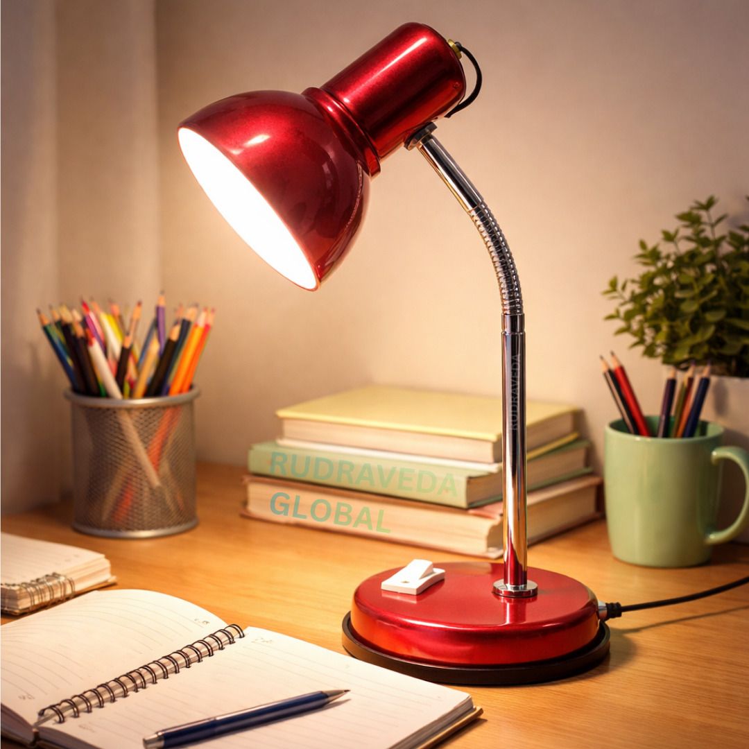 srivrind TABLE Lamp with Bulb Adjustable Gooseneck Strong Body Study Lamp-picture-42
