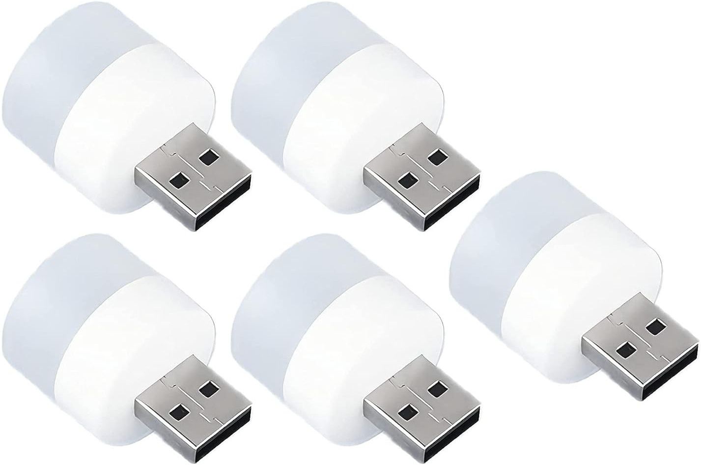 USB plug & Play Energy efficient LED light /Emergency light X5.316 (Pack of 5) LED Lantern