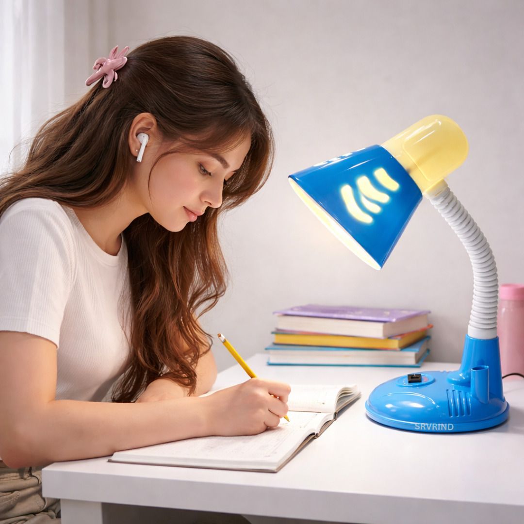 srivrind TABLE Lamp OUTwith Bulb DESK LAMP OFFICE STUDY Study Lamp-picture-36