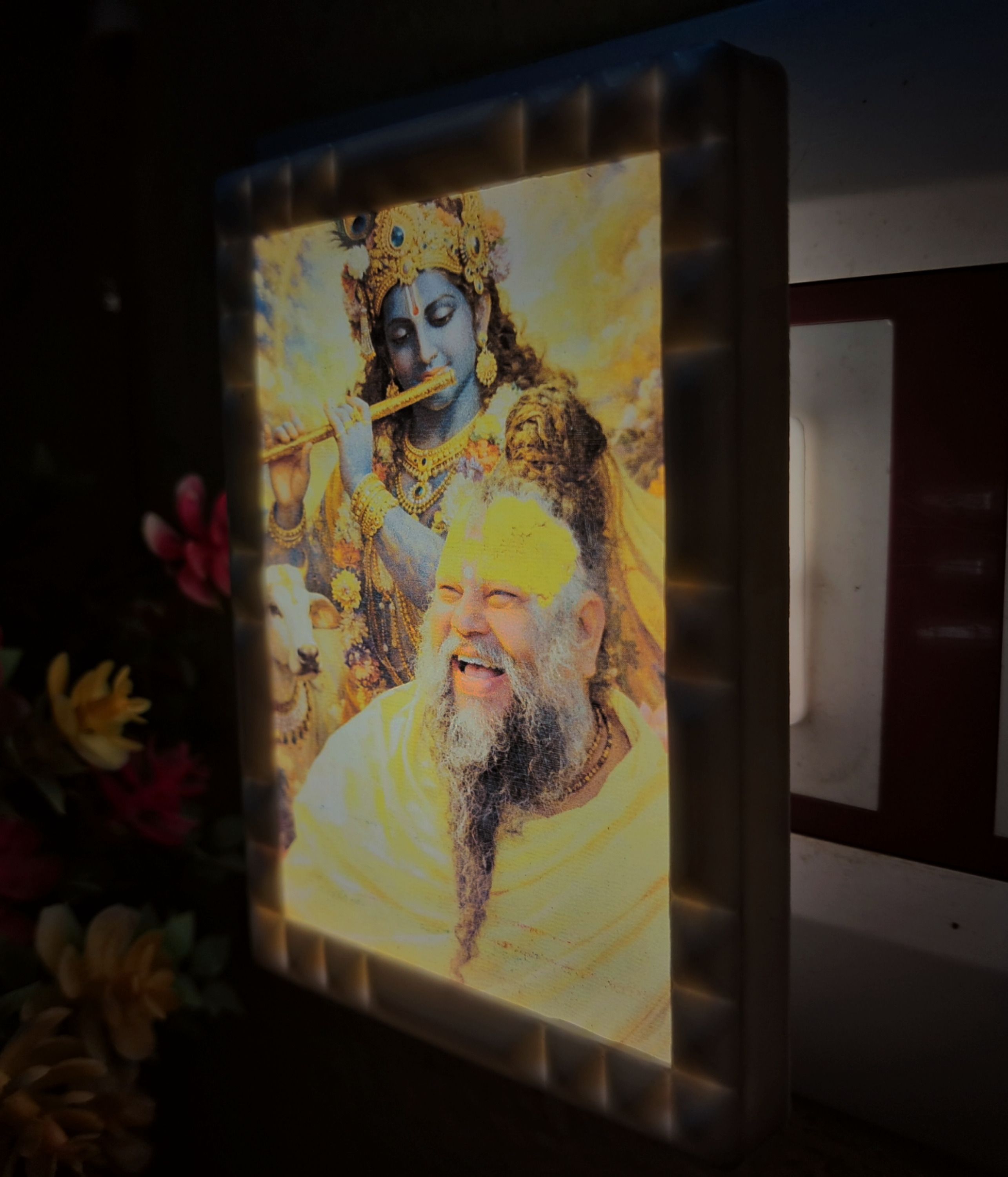 PREMANAD JI +KRISHNA(BFP) Night Lamp-image-17