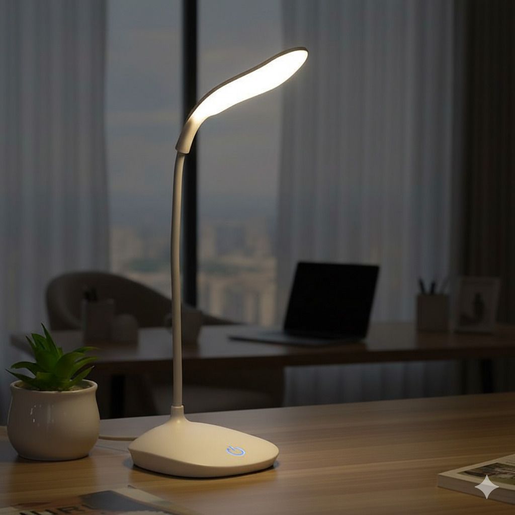 Table Lamp for Study | LED Light | Battery Operated | Desk Lamp |Touch Control | Study Lamp