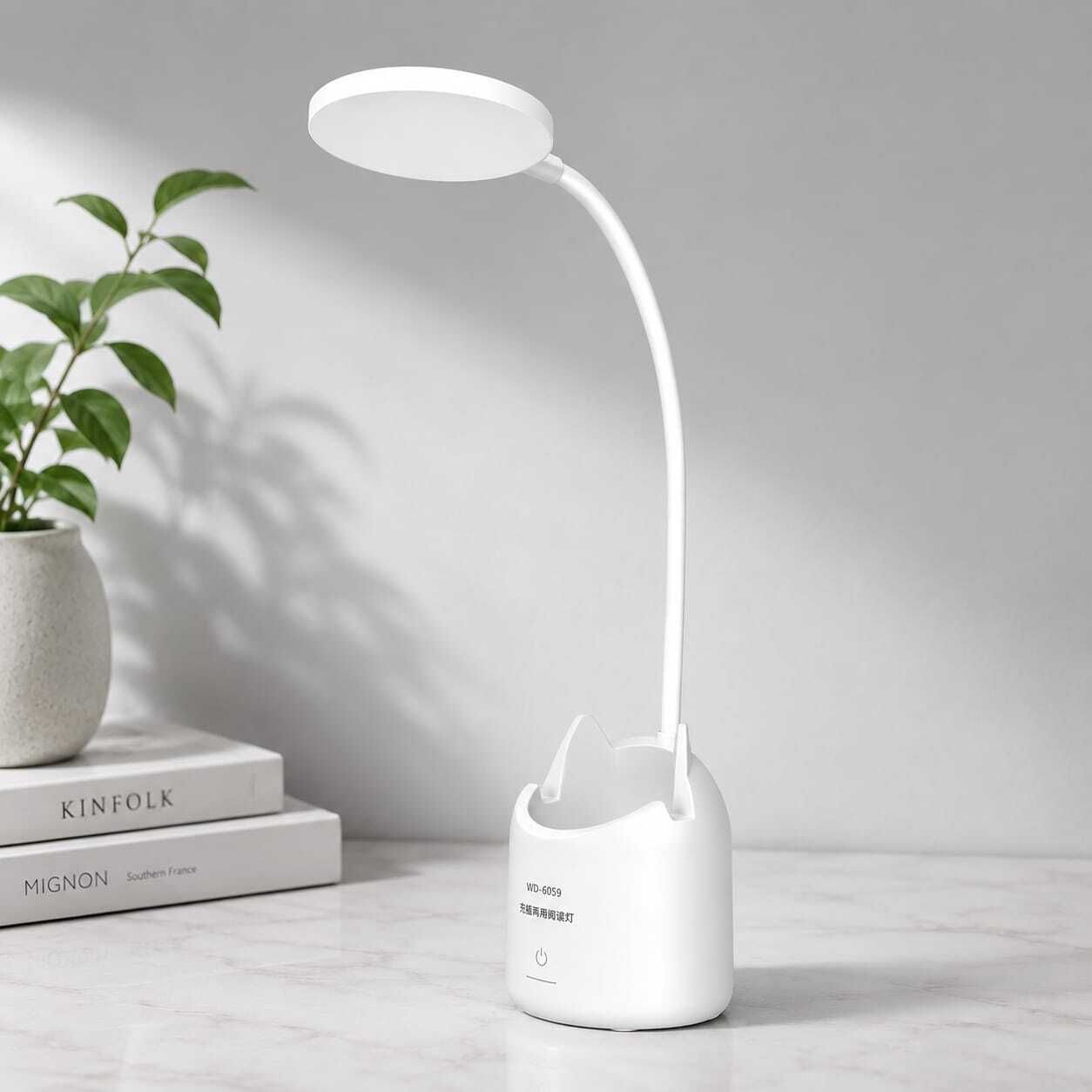 tmvmall 3 Colour Mode LED Table / Desk / Study Lamp (35 cm, White. Study Lamp-picture-13