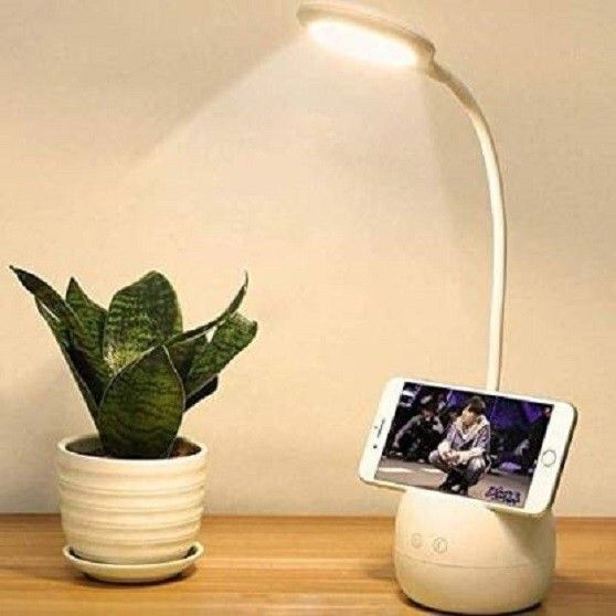 akr Rocklight Touch On/Off Switch LED Night Table Light,Reading Lamp Long Arm with 3 Shades Touch Control Study Lamp (60 cm, White) Study Lamp-picture-14