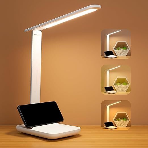 LED Desk Lamp Foldable,1200mAh Battery,USB Charging,Touch control Eye Protection Study Lamp-image-22