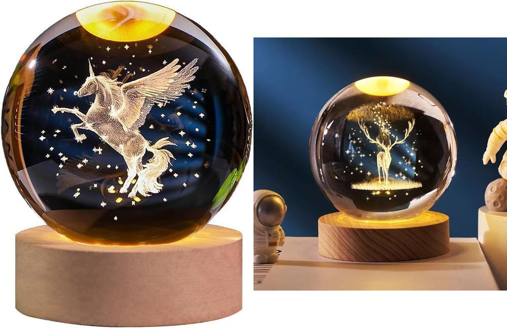 Decorative Night Light Crystal Diamond Table Lamp Table Lamp-image-45