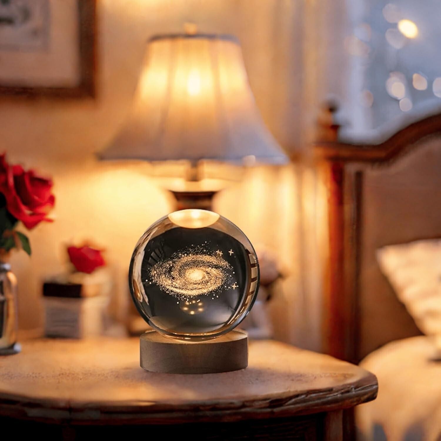 3D Galaxy Crystal Lamp | Premium LED Gift & Luxury Décor Light Night Lamp-image-27