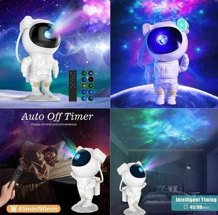 BSVR Astronaut Star Galaxy Projector Light 360 Degree Adjustable Head_630 Table Lamp-image-36