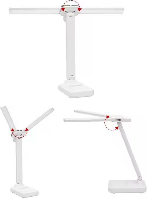 peculiar Giryuhd LED Folding Double Head Table Lamp Study Lamp-picture-14