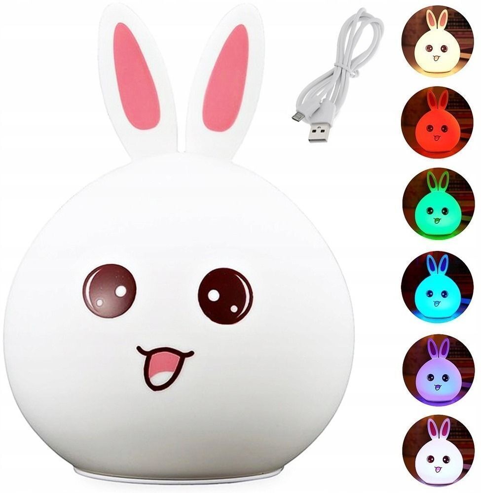 eyeseek Rabbit Silicone Lamp Portable Led Bunny Lamp Usb Rechargeable Table Lamp-picture-35