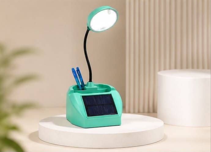 zekly SunCharge Pro Solar Rechargeable LED Study Lamp with Mobile & Pen Holder Study Lamp-picture-45