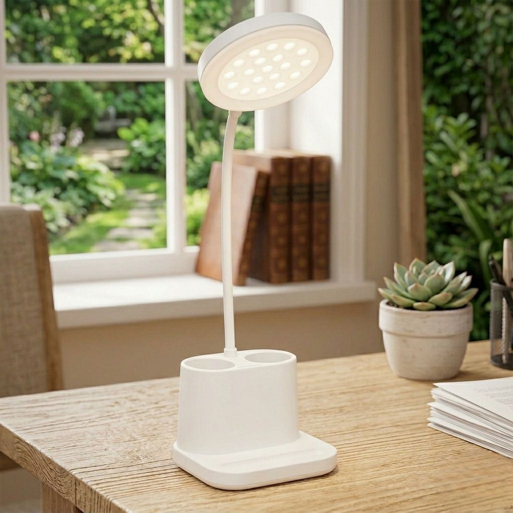 shopeleven LED Study Lamp Eye Protection – Rechargeable 3 Light Mode, Portable for Desk Study Lamp-picture-19