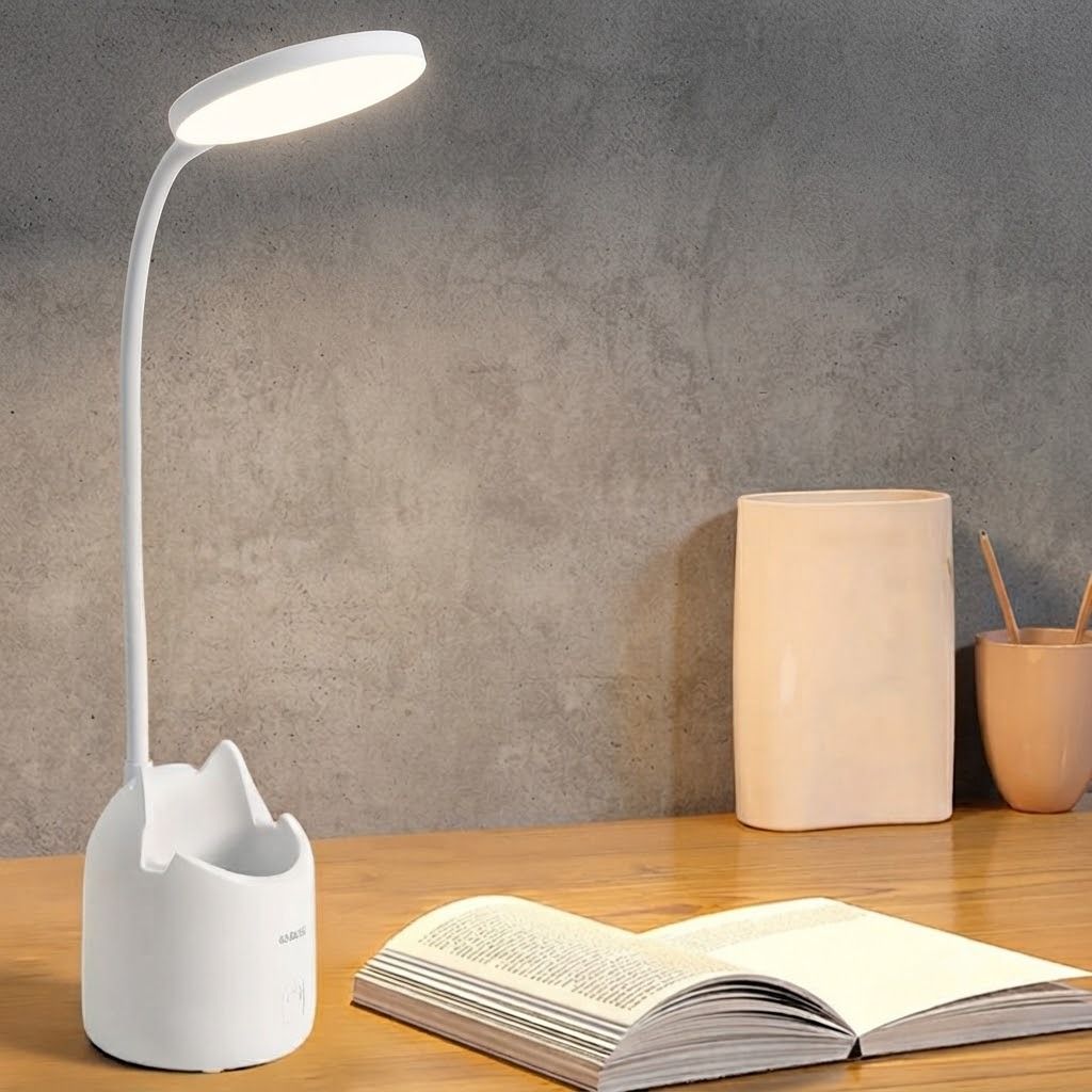 tmvmall 3 Colour Mode LED Table / Desk / Study Lamp (35 cm, White. Study Lamp-picture-11