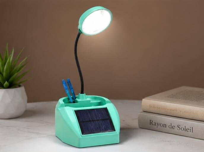 zekly SunCharge Pro Solar Rechargeable LED Study Lamp with Mobile & Pen Holder Study Lamp-picture-23