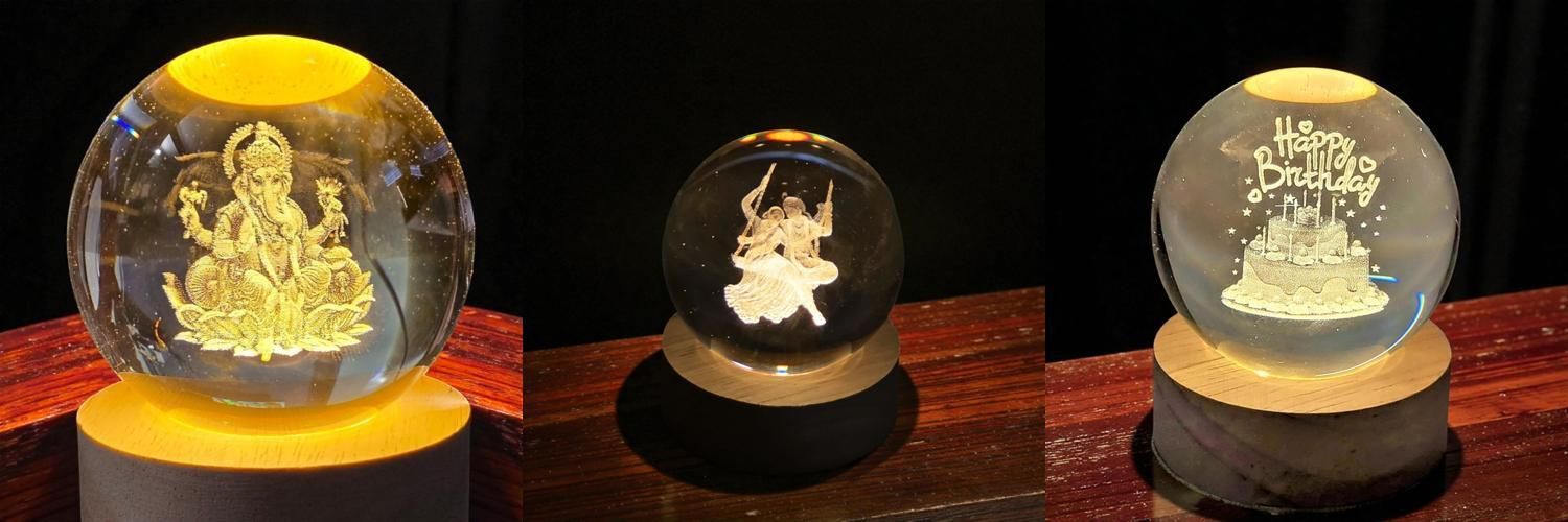 freyucreation Decorative Night Light Crystal Diamond Lamp Table Lamp-picture-21