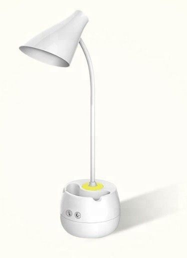 360 Degree Flexible Desk Lamp Modern Touch Switch, Led, Rechargeable Study Lamp-image-1