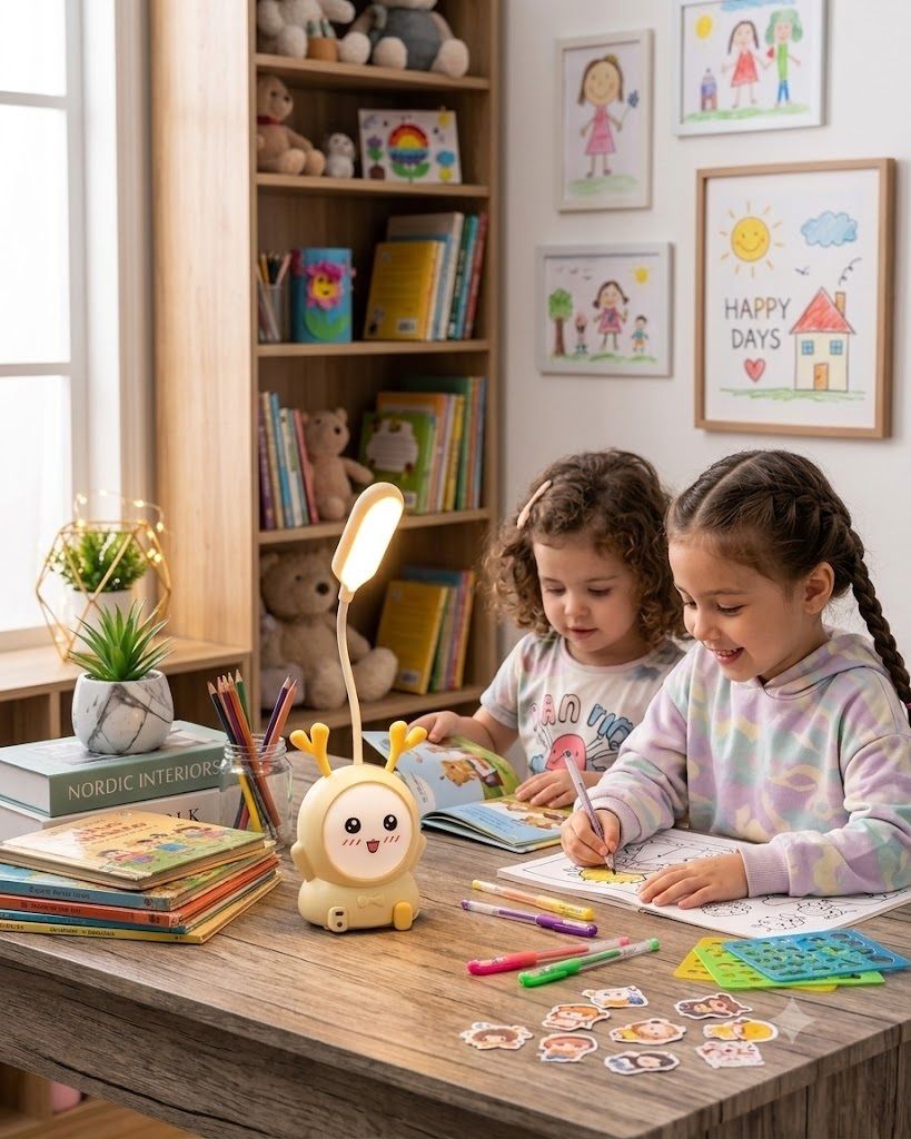 imnishnay Cute Animal Desk Light for Students and Kids Table Lamp-picture-36