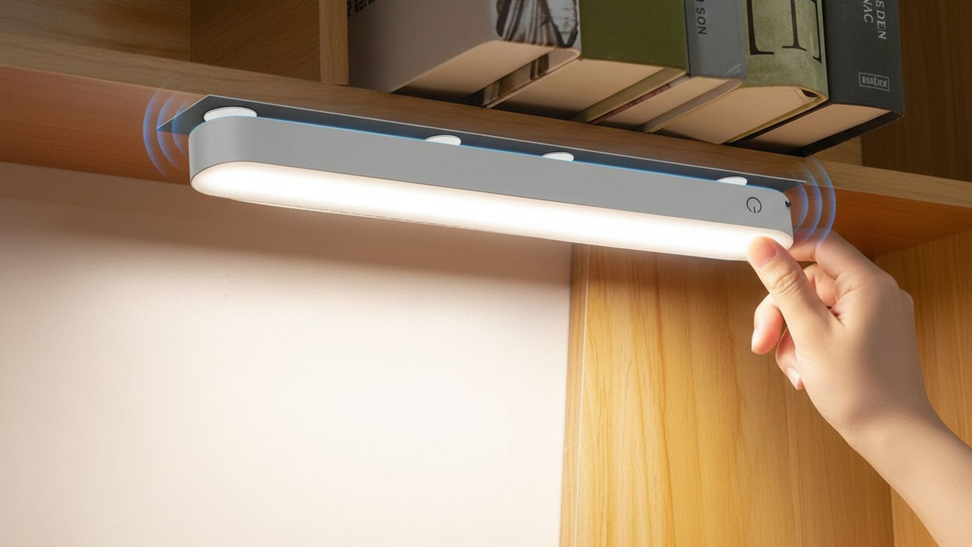 kvyediz Rechargeable LED Cabinet Light Study Lamp-picture-25