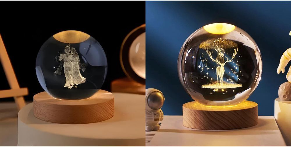 Decorative Night Light Crystal Diamond Table Lamp Table Lamp-image-13