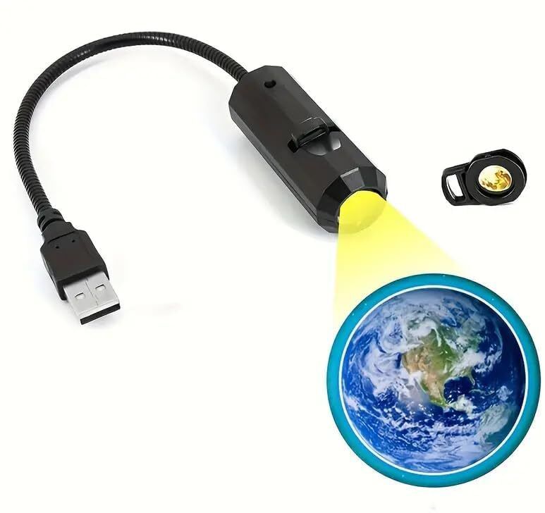 ketoved 360-Degree Earth Projection Night Light Soup Maker-picture-27