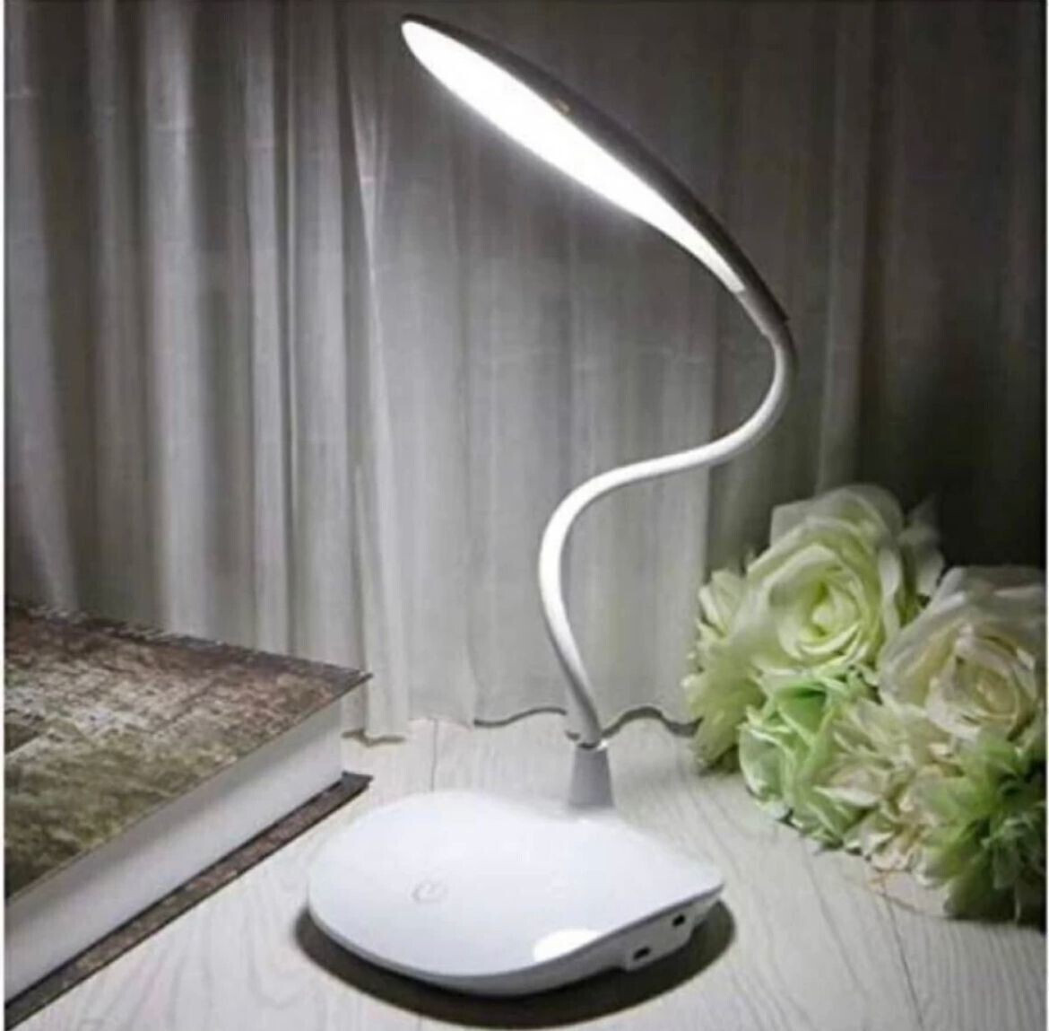 bhajanlal greenery LED Lamp with Touch On/Off Switch Desk,Table and Lamp_TL694_L152_L2136 Study Lamp image 1