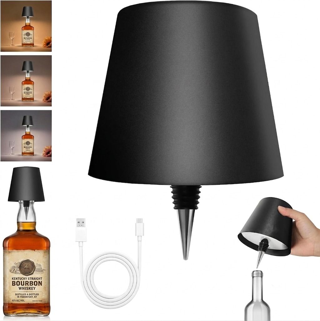 3-Color Dimmable Touch Night Light,USB-C Rechargeable Wireless LED Lamp for Home Table Lamp-image-31