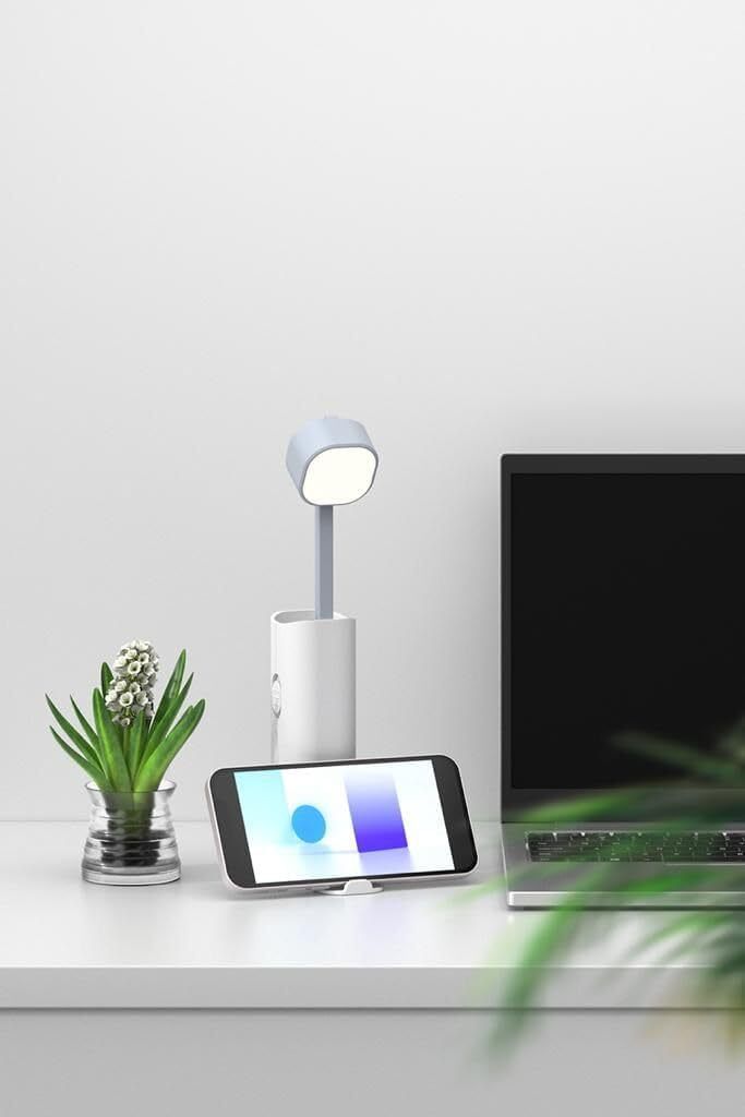techomania TR 4in Table Lamp White Ag12.r Study Lamp-picture-15