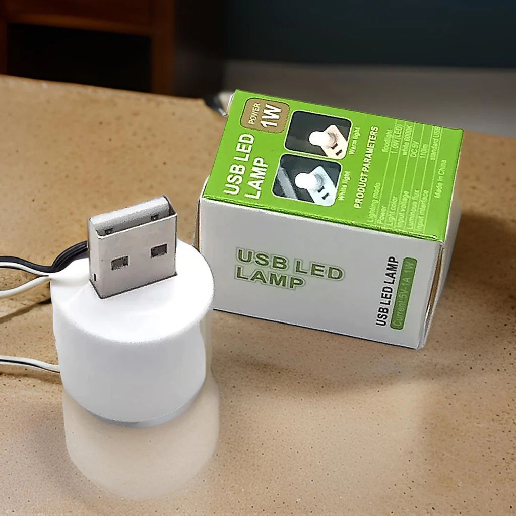 USB plug & Play Energy efficient LED light /Emergency light X5.344 (Pack of 5) LED Lantern