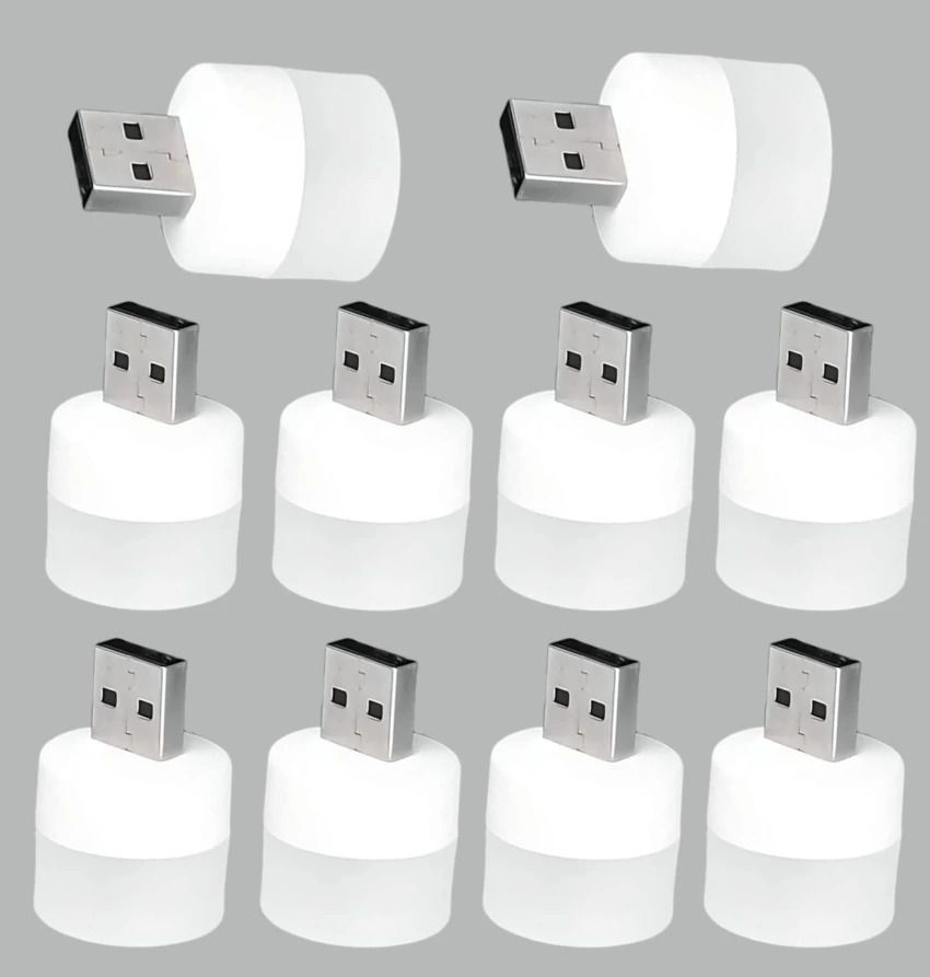 USB plug & Play Energy efficient LED light /Emergency light X10.600 (Pack of 10) LED Lantern