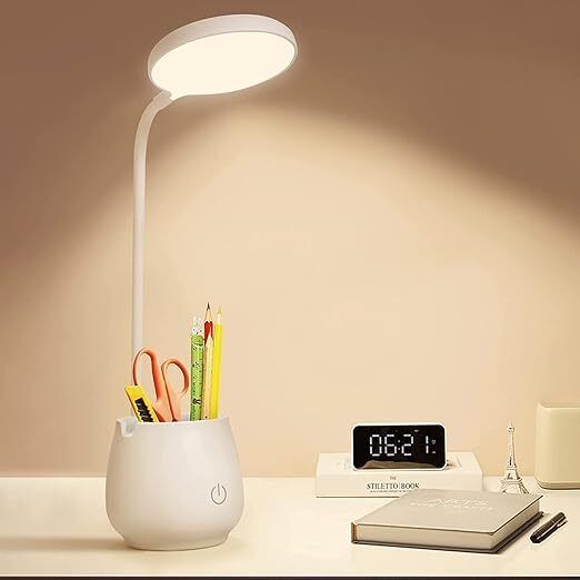 360° Flexible Gooseneck Study Lamp, 3 Color Modes 3 Lighting Modes, Study Lamp-image-21