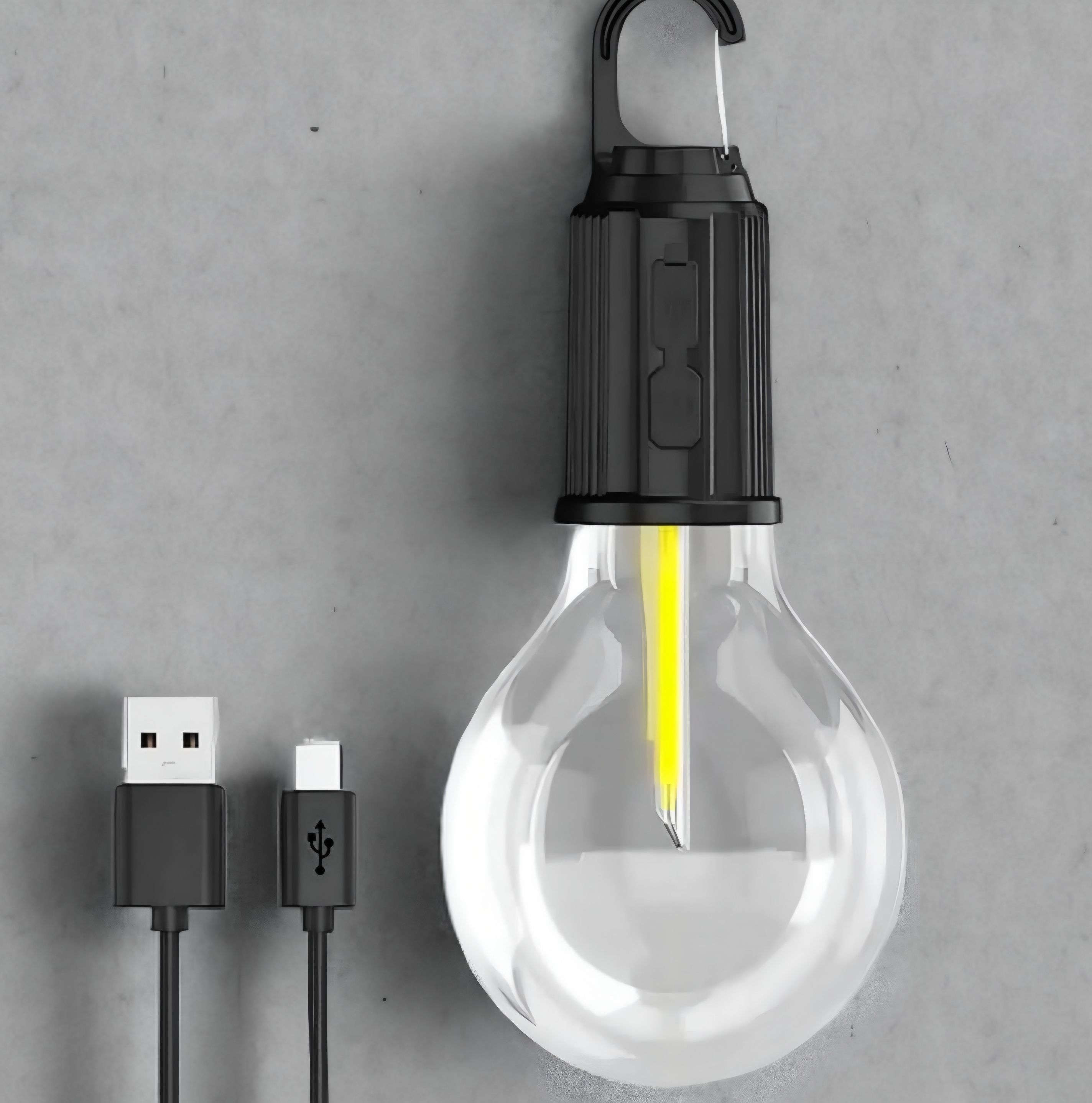 Rechargeable Emergency Light LED Bulb Charging For Camping & Home Decoration Night Lamp-image-49